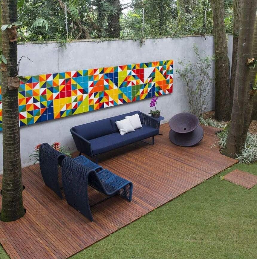 Deck para jardim