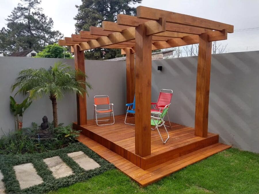 Deck para jardim