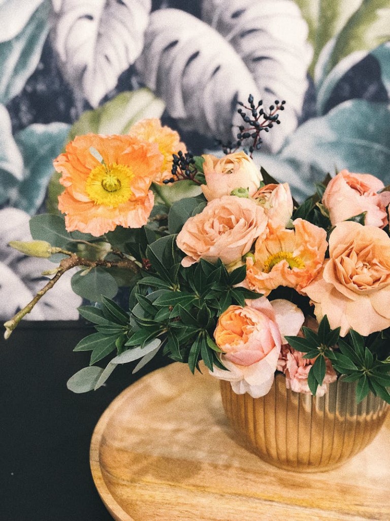 Ideias de Arranjo de Flores para Mesa