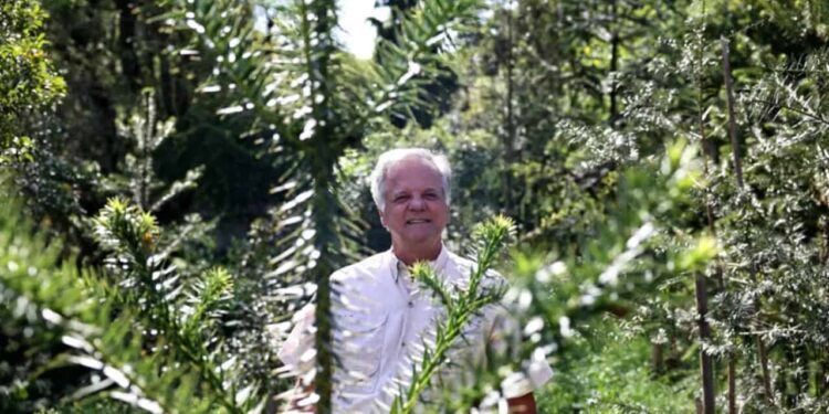 Napoleão Chiamulera, o Engenheiro Verde (Foto: Franklin de Freitas)