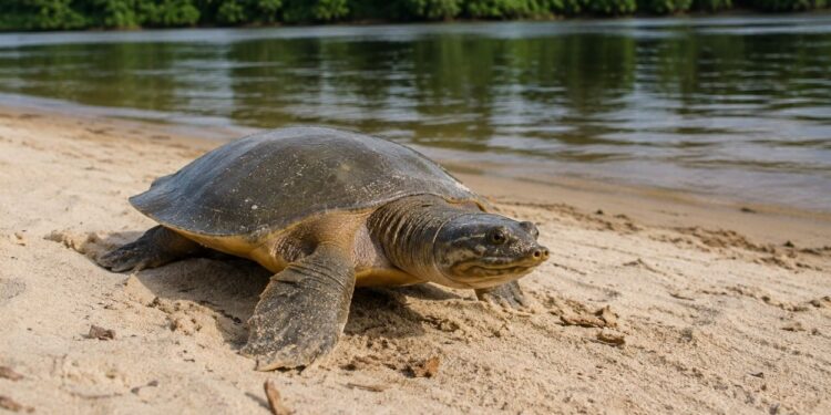 A bússola viva da Amazônia: como a tartaruga-da-amazônia encontra o caminho de volta após décadas